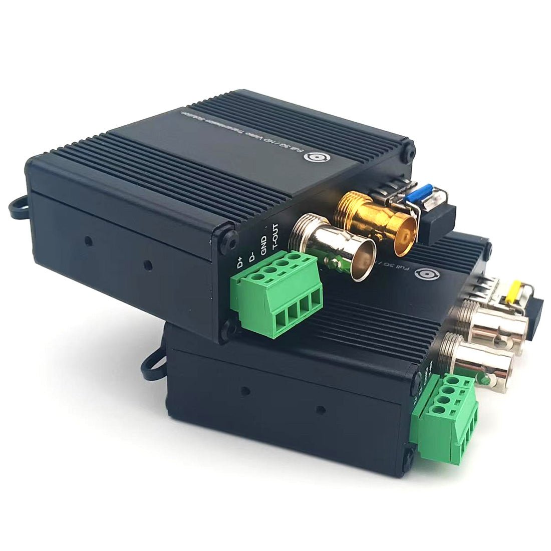 HD - SDI over Fiber Optic Extender Kit (LC, 20KM, RS485) - QAREQU