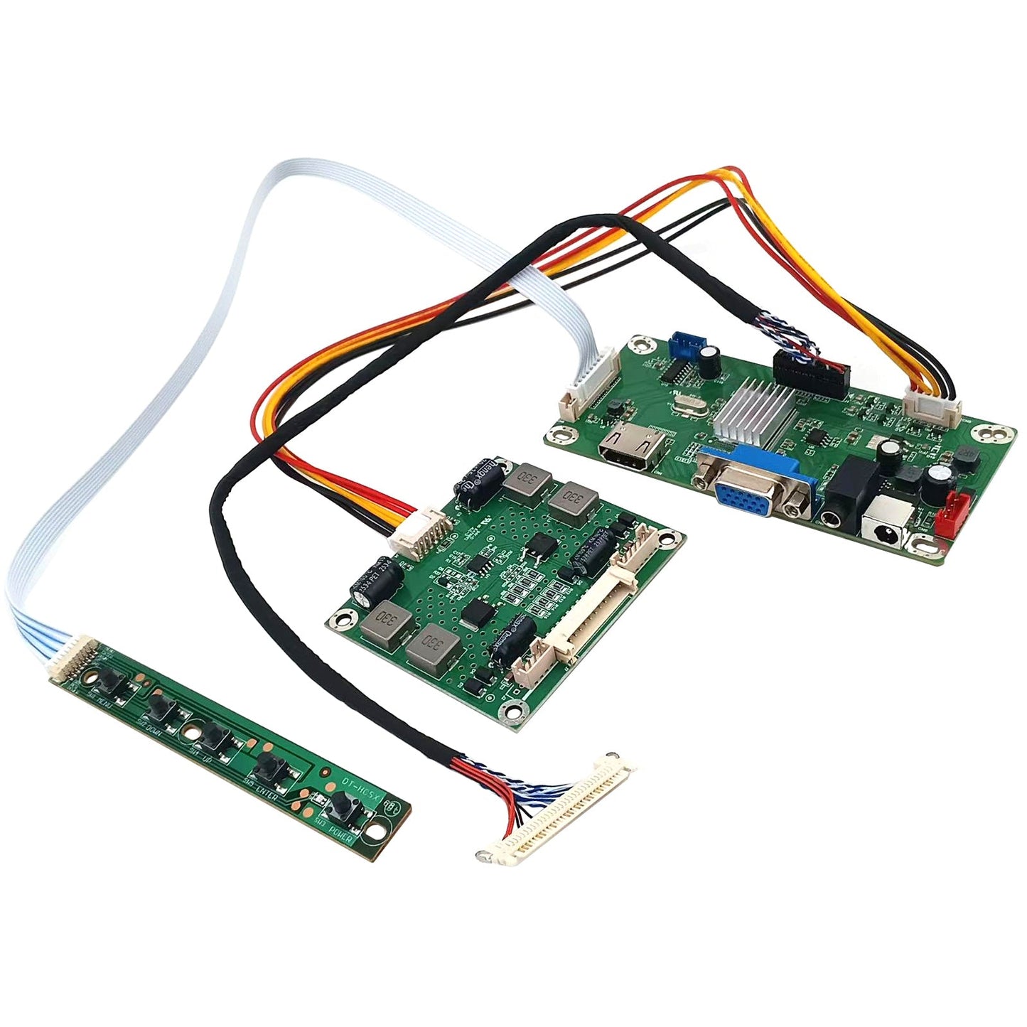 LCD Controller Board for LM270WQ1 - SDA1/ SDA2/ SDB1/ SDC1/ SDC2/ SDDB/ SDD2 - QAREQU