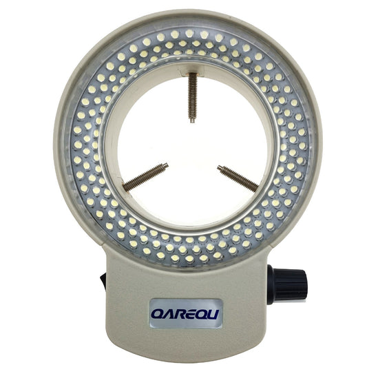 144 LED Ring Light, Inegtraged Dimmer - QAREQU