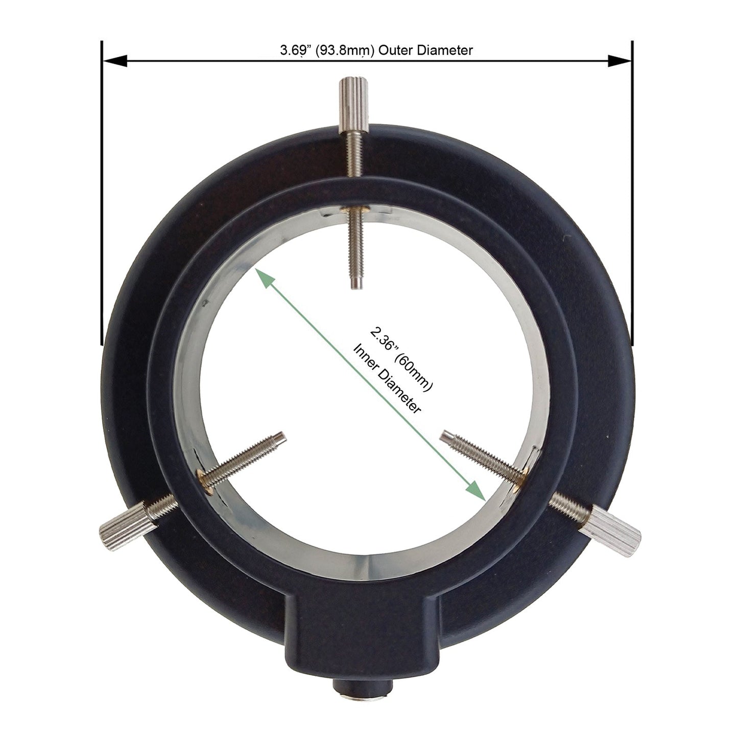 144 LED Ring Light, Separated Dimmer - QAREQU