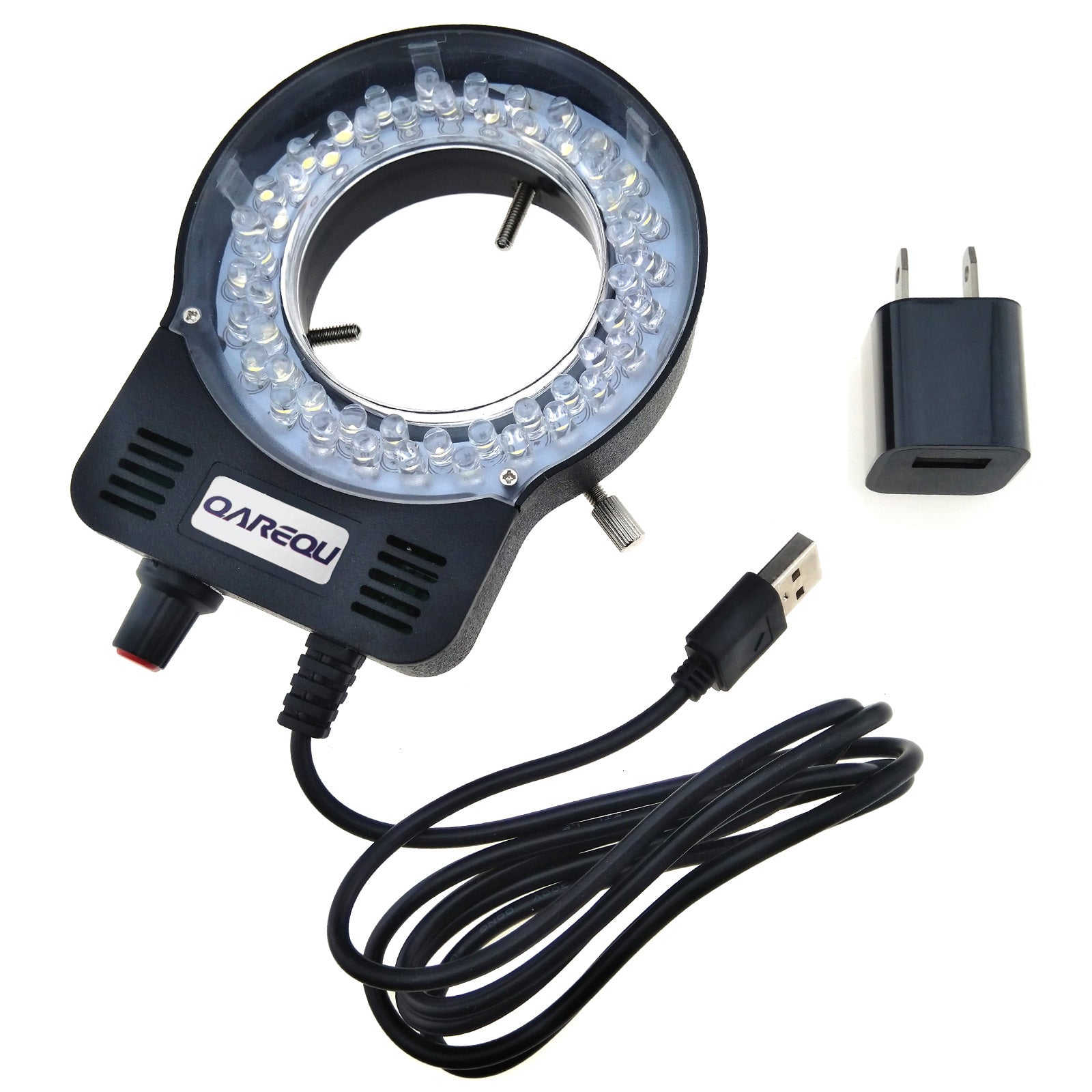 52 LED Ring Light, 5V USB Power - QAREQU