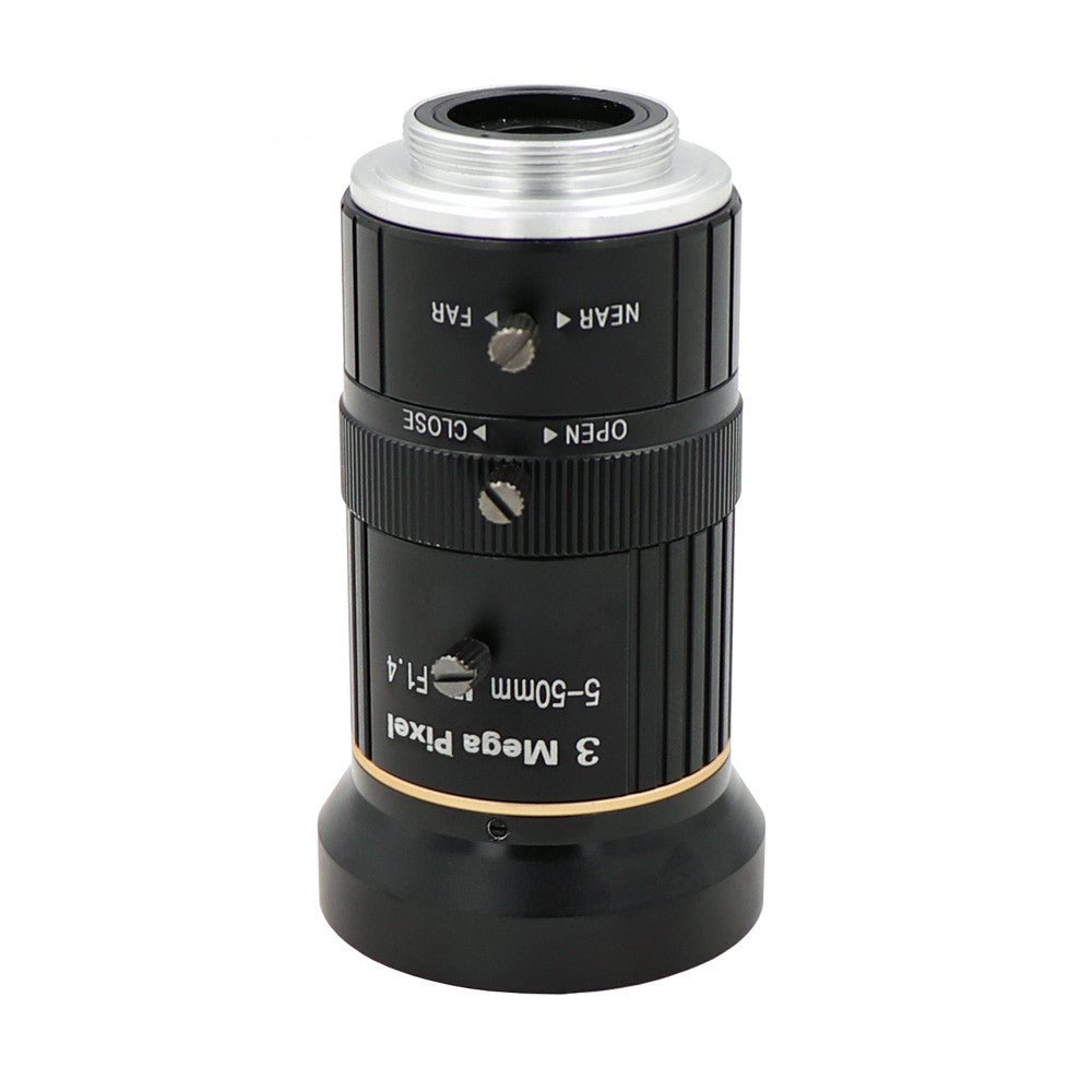 5 - 50mm F1.4 Lens 1/2.7", CS Mount - QAREQU