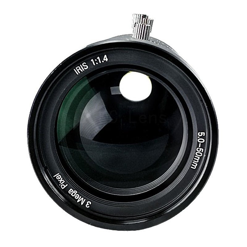 5 - 50mm F1.4 Lens 1/2.7", CS Mount - QAREQU