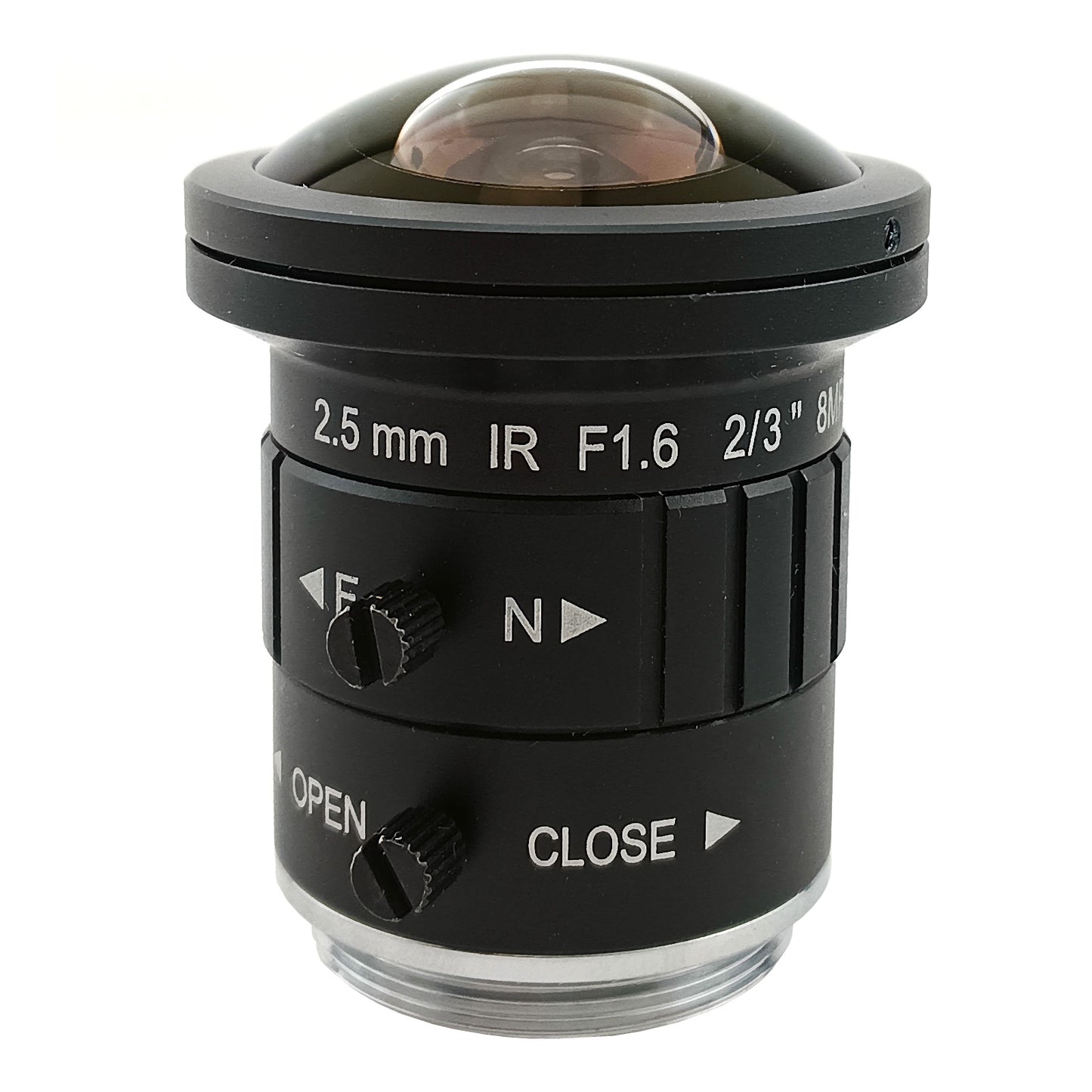 2.5mm F1.6 Fisheye Lens, CS Mount