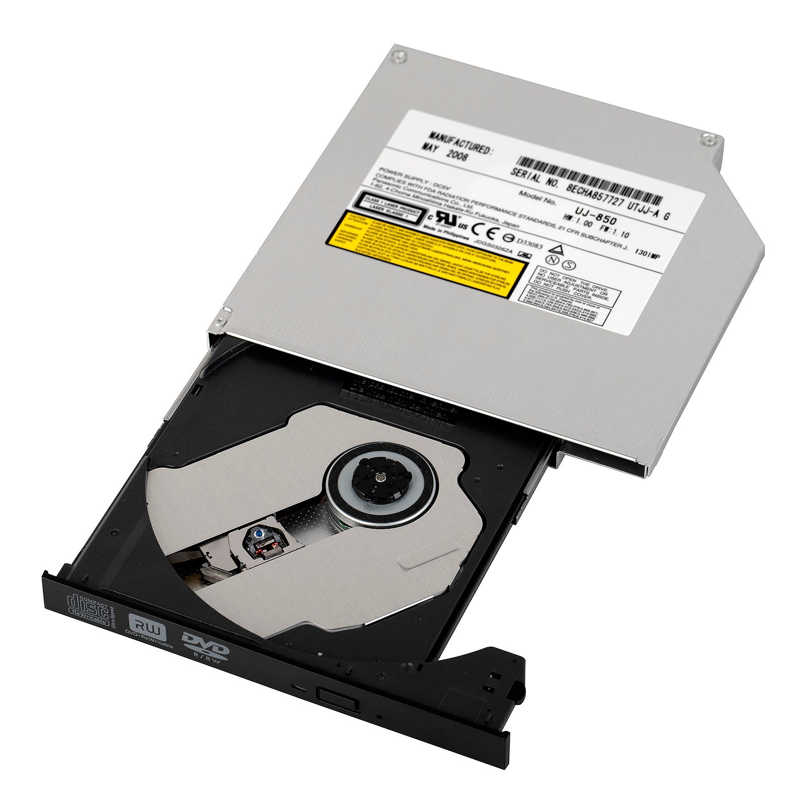 Internal 12.7mm IDE DVD RW Burner - QAREQU